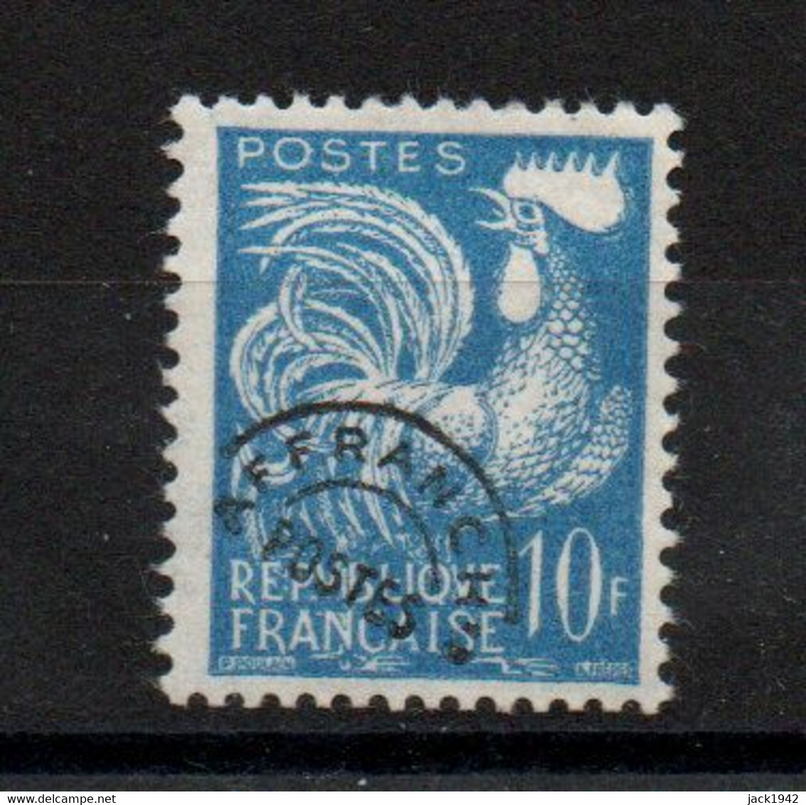 Préoblitéré Yvert N° 110, Type Coq Gaulois 10f ** - 1953-1960