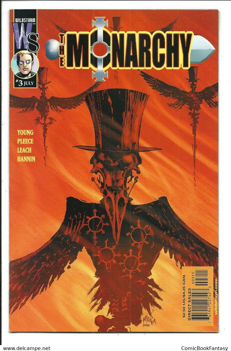 The Monarchy #3 2001 Wildstorm Comics - NM - Altri Editori