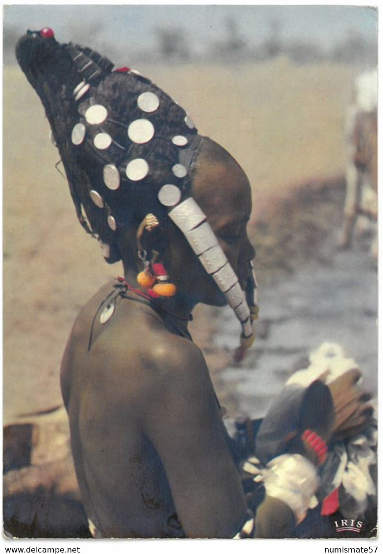 CP NIGER - Coiffure Nigérienne - Ed. HOA-QUI N°4879 - Année 1969 - Niger
