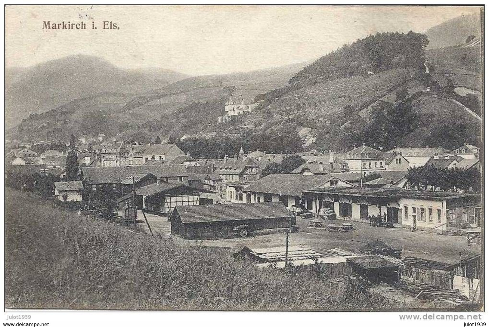 MARKIRCH I. ELS ..-- 68 . HAUT - RHIN ..-- 1916 . Feldpost . Voir Verso . - Trois-Epis