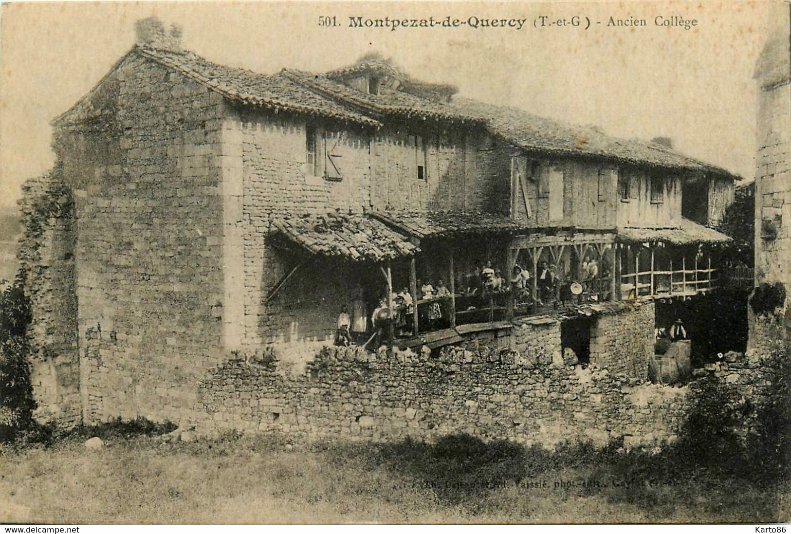 Montpezat De Quercy * Ancien Collège * école - Montpezat De Quercy