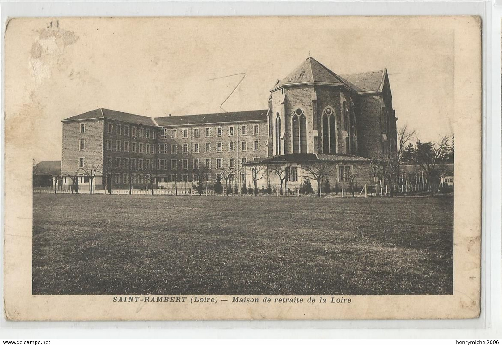 42 Loire Saint Rambert Maison De Retraite Du Département - Autres & Non Classés