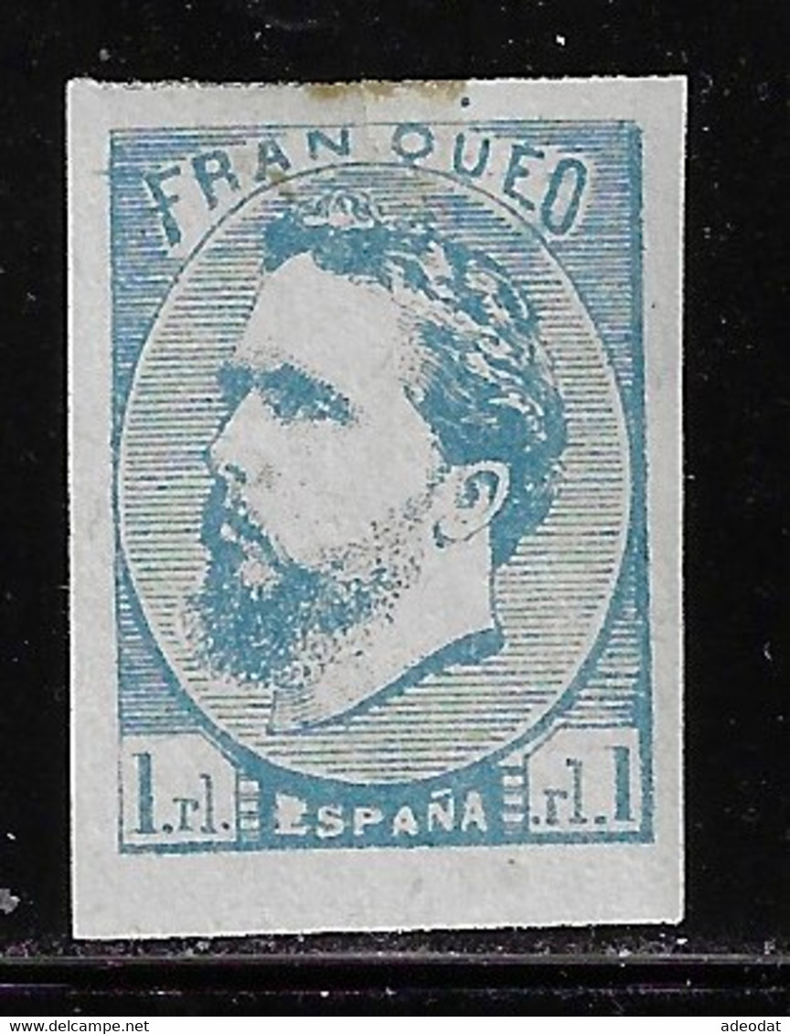 SPAIN 1873 CARLIST  ISSUES SCOTT X2 MH - Carlists