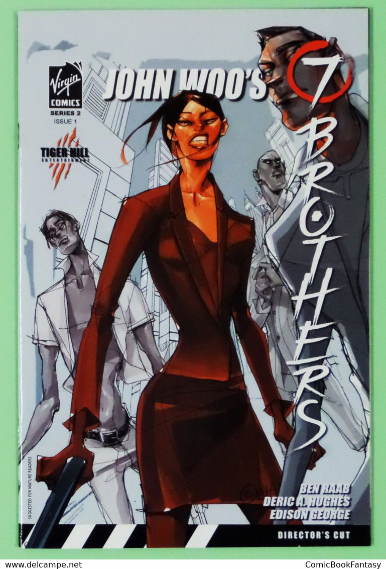 John Woo's 7 Brothers #1 2007 Virgin Comics - NM - Altri Editori