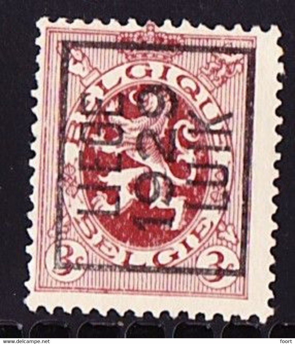 België 1929 Typo Nr. 206A - Tipo 1929-37 (Leone Araldico)