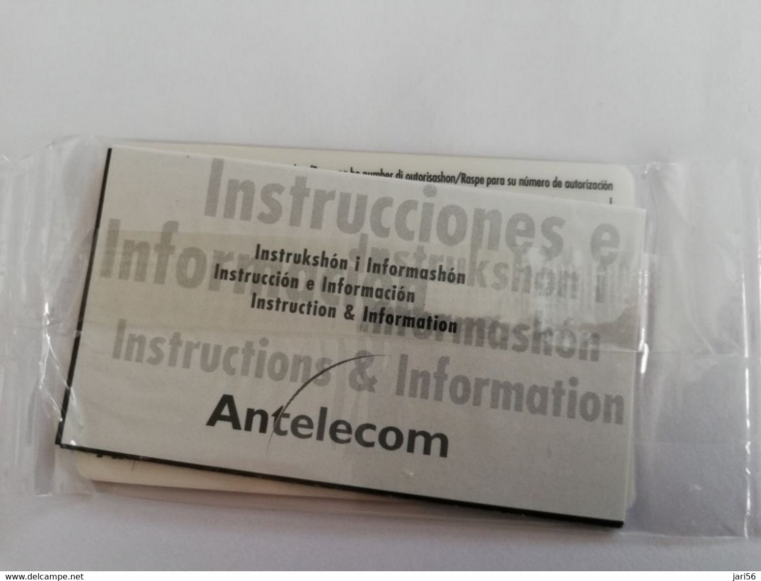 ST MAARTEN $20,- PREPAID ANTELECOM   COURTHOUSE  MINT IN WRAPPER  **9173 ** - Antille (Olandesi)