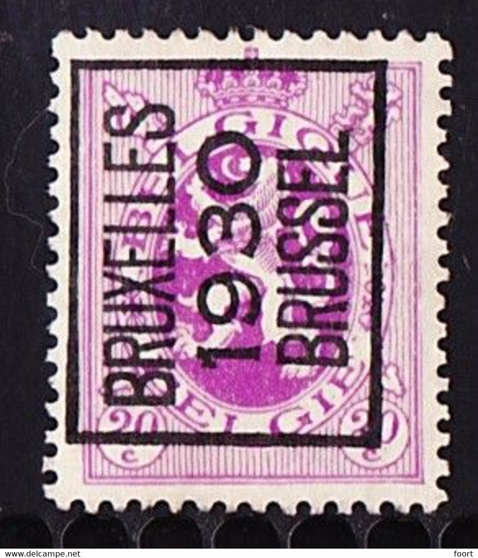 België 1930 Typo Nr. 243A - Typos 1929-37 (Heraldischer Löwe)