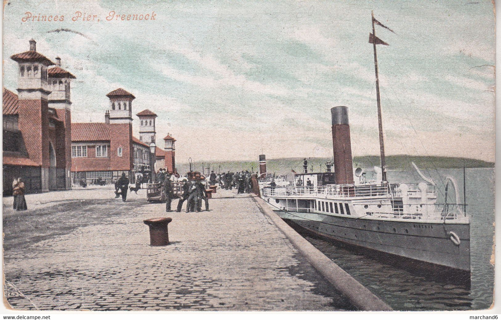 Princes Pier , Greenock édition Valentine - Renfrewshire