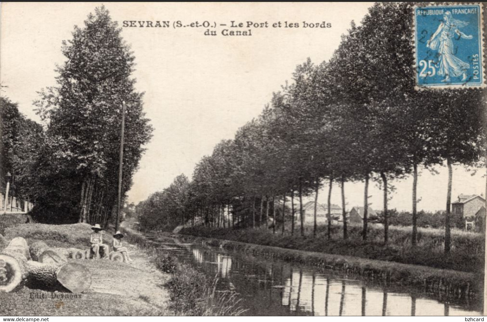 2 Cartes Peu Courantes - A Saisir : Sevran Le Port Et Les Bords Du Canal - Sevran