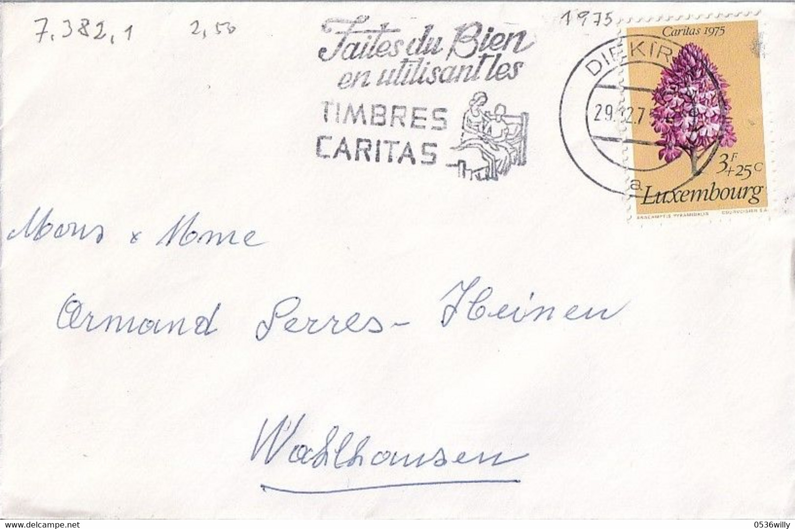 Diekirch Timbres Caritas (7.382.1) - Covers & Documents