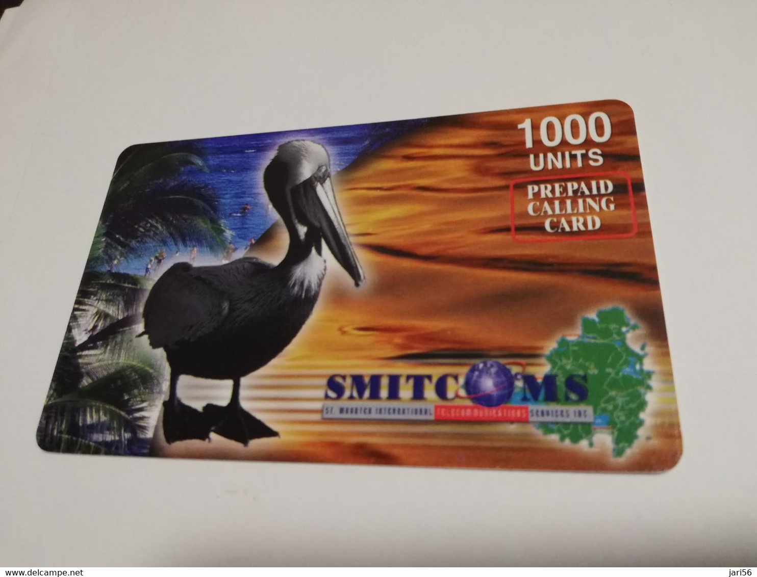 ST MAARTEN / SMITCOMS PELICAN  1000 Units    RRRR ** 9177 ** - Antilles (Netherlands)