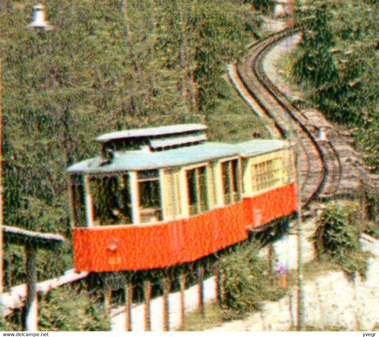 Italie - Torino - Tranvia A Dentiera E Basilica Di Superga (Passage Du Tramway Et Basilique) Ediz. Sacat N° 181 - Transports