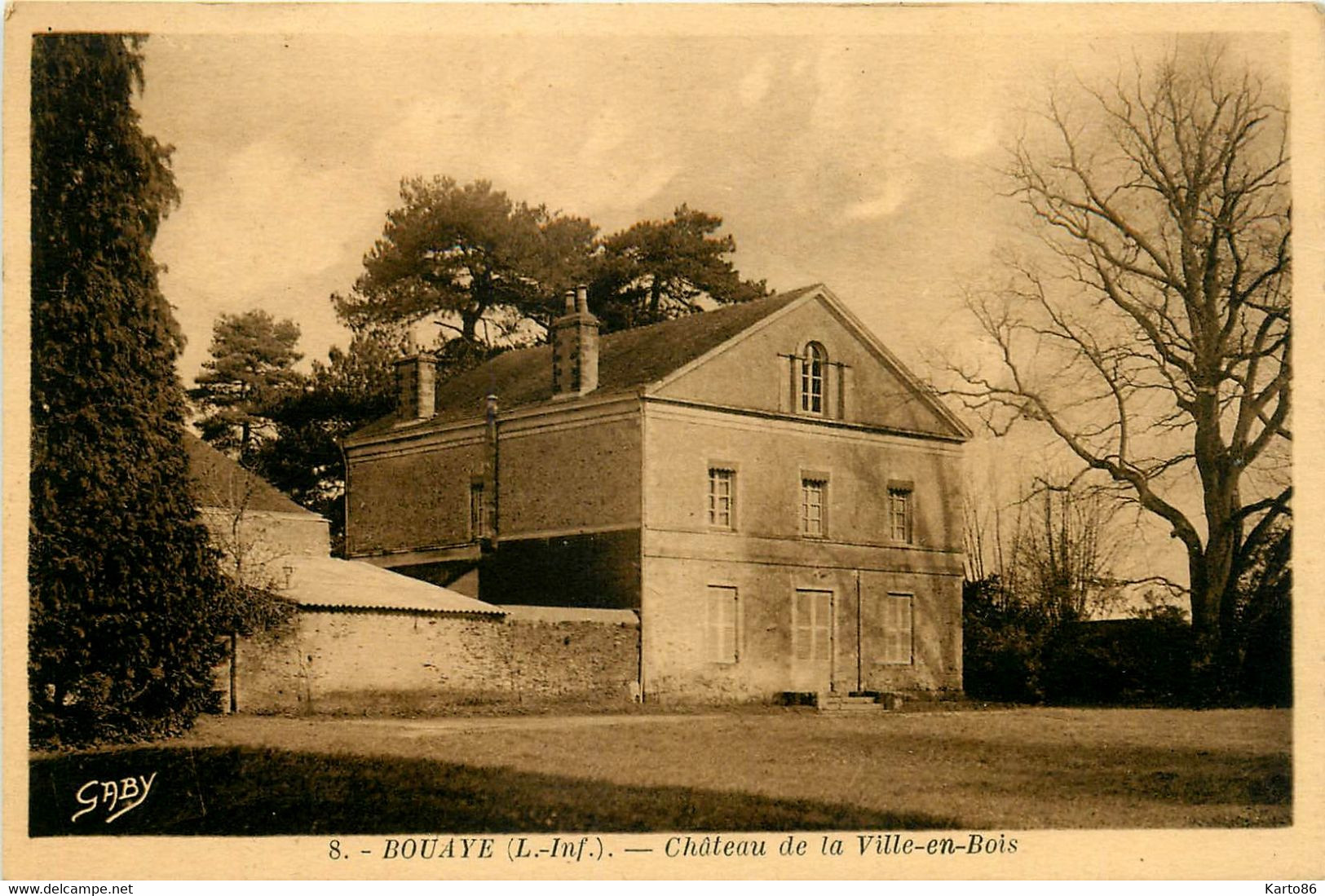 Bouaye * Le Château De La Ville En Bois - Bouaye