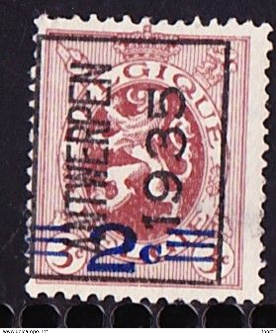 België 1935 Typo Nr. 287A - Typos 1929-37 (Heraldischer Löwe)