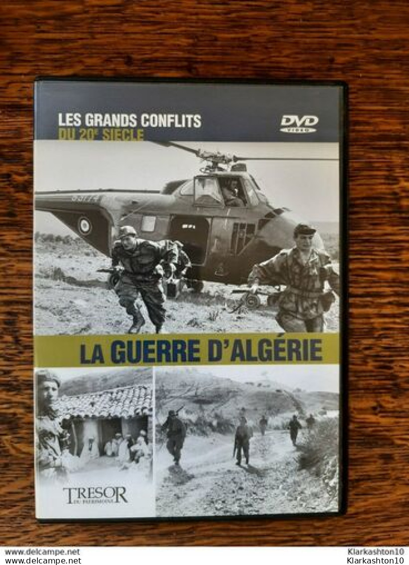 DVD - Les Grands Conflits Du 20° Siècle : La Guerre D'Algérie - Documentaires
