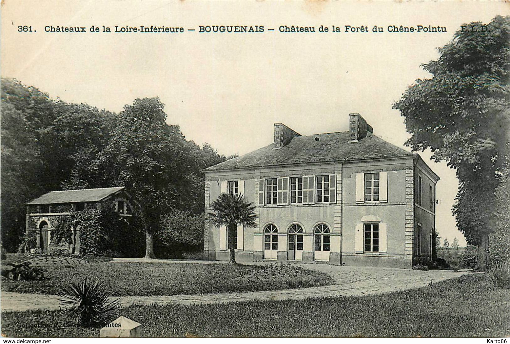 Bouguenais * Le Château De La Forêt Du Chêne Pointu * Châteaux De La Loire Inférieure N°361 - Bouguenais