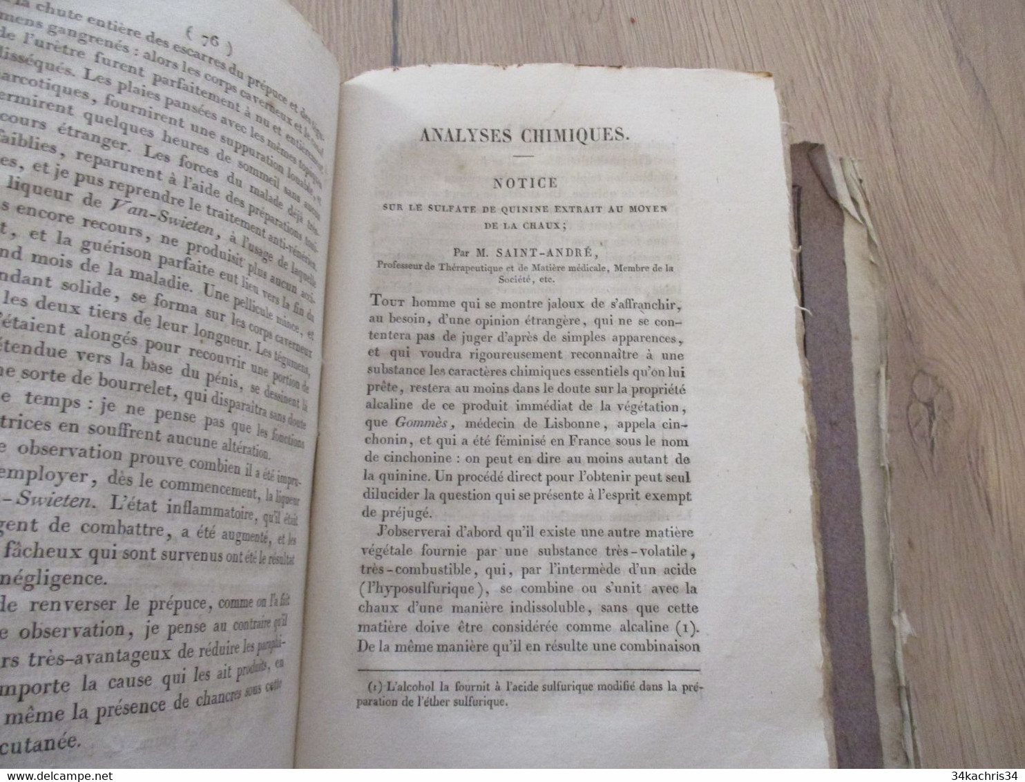 Journal de La société de Médecine de Toulouse 1826 colique Gaillard hernies syphilis....