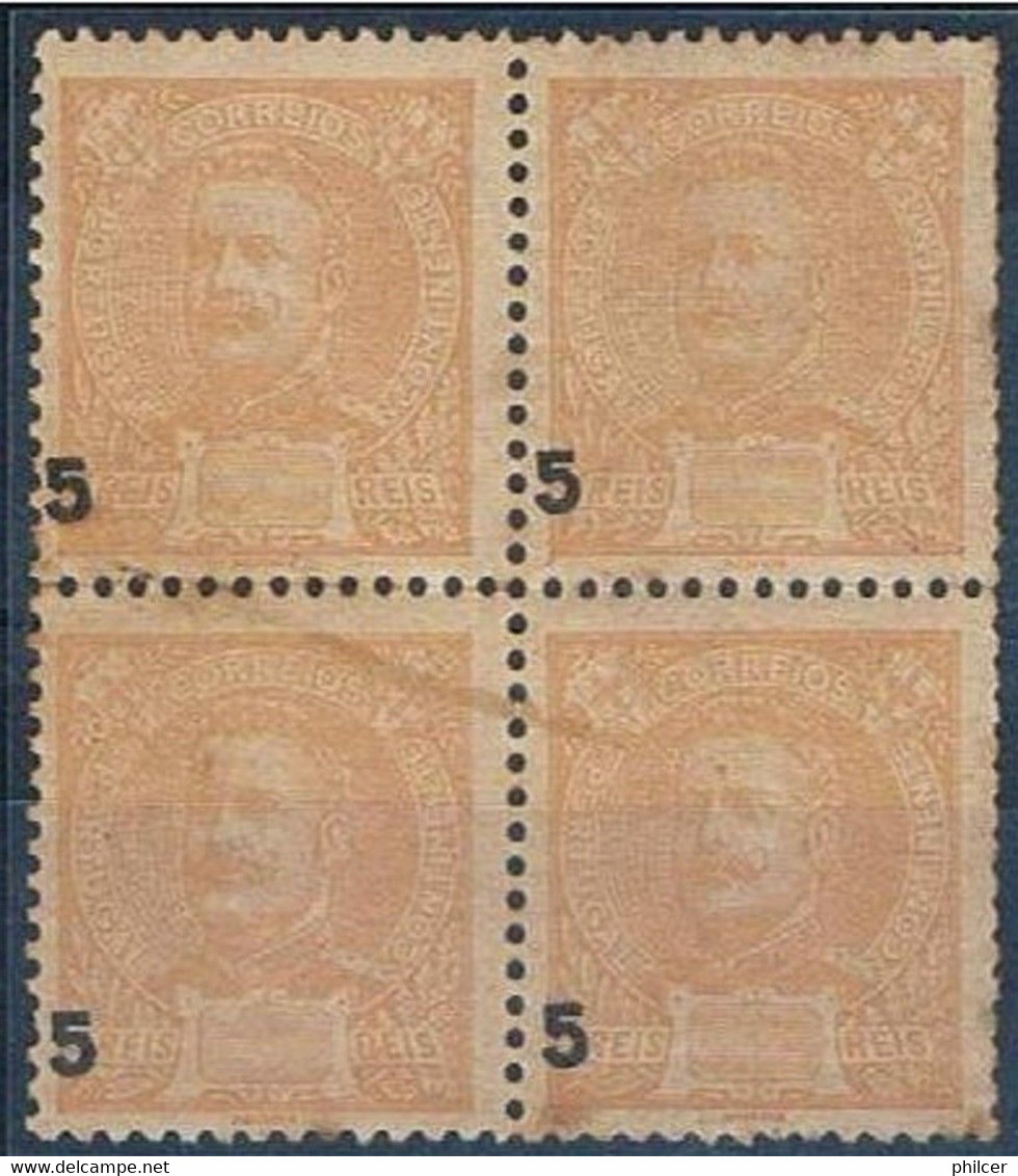 Portugal, 1895/6, # 127, Erro, MH - Ungebraucht