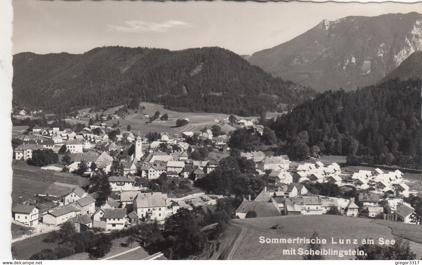 A9881) LUNZ Am SEE - M. Scheiblingstein - ALT !! KIRCHE Häuser DETAILS - Alt - Lunz Am See