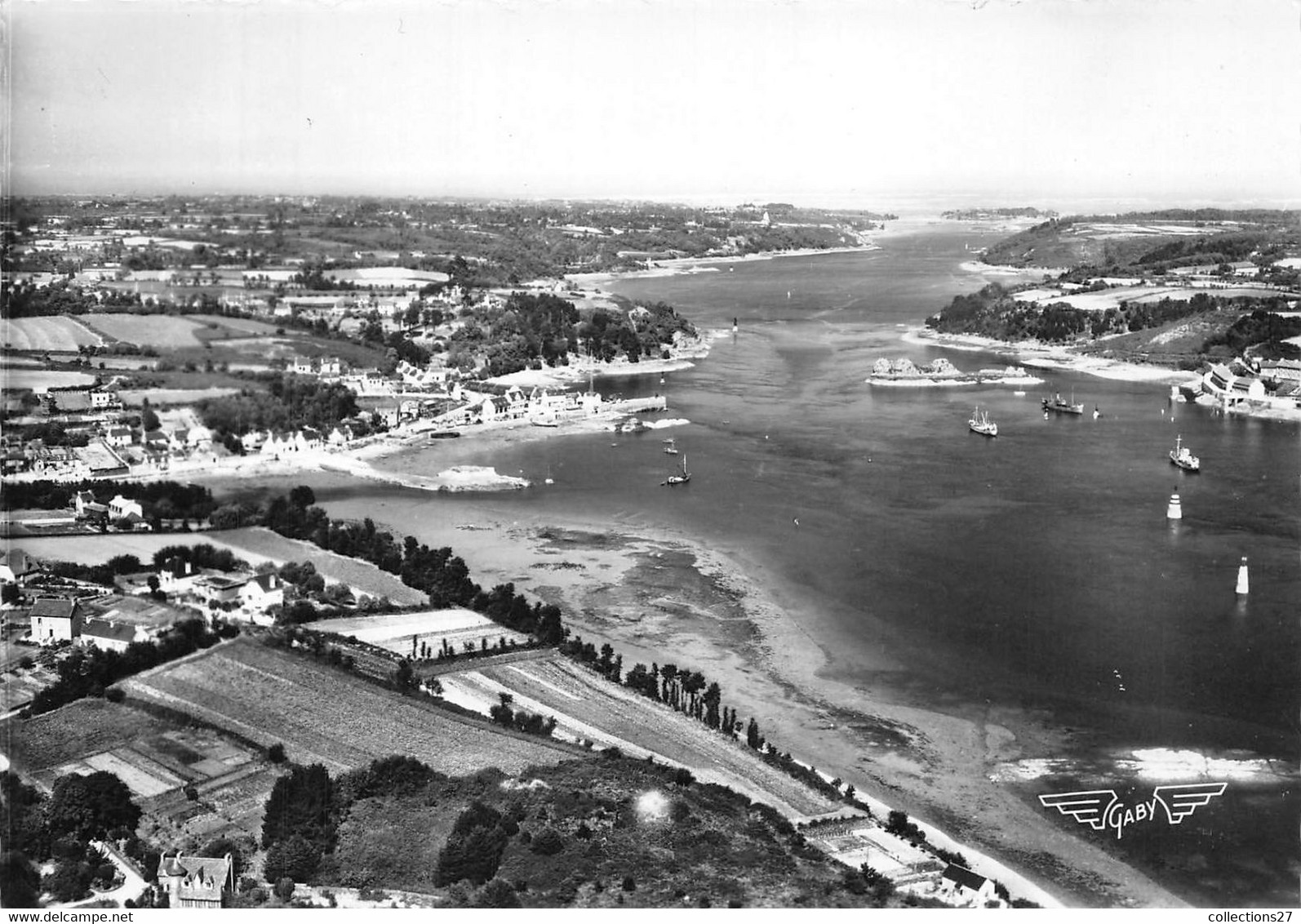 22-LEZARDRIEUX- LE MOUILLAGE VUE DU CIEL - Andere & Zonder Classificatie