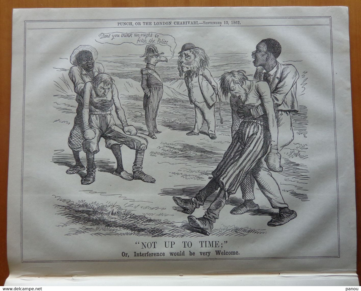 Punch, Or The London Charivari Vol XLIII - SEPTEMBER 13, 1862 - Magazine 12 Pages. GARIBALDI - Otros & Sin Clasificación