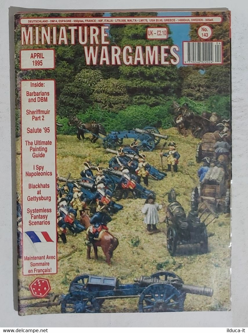 10121 Miniature Wargames - Nr. 143 - 1995 - In Inglese - Hobby Creativi