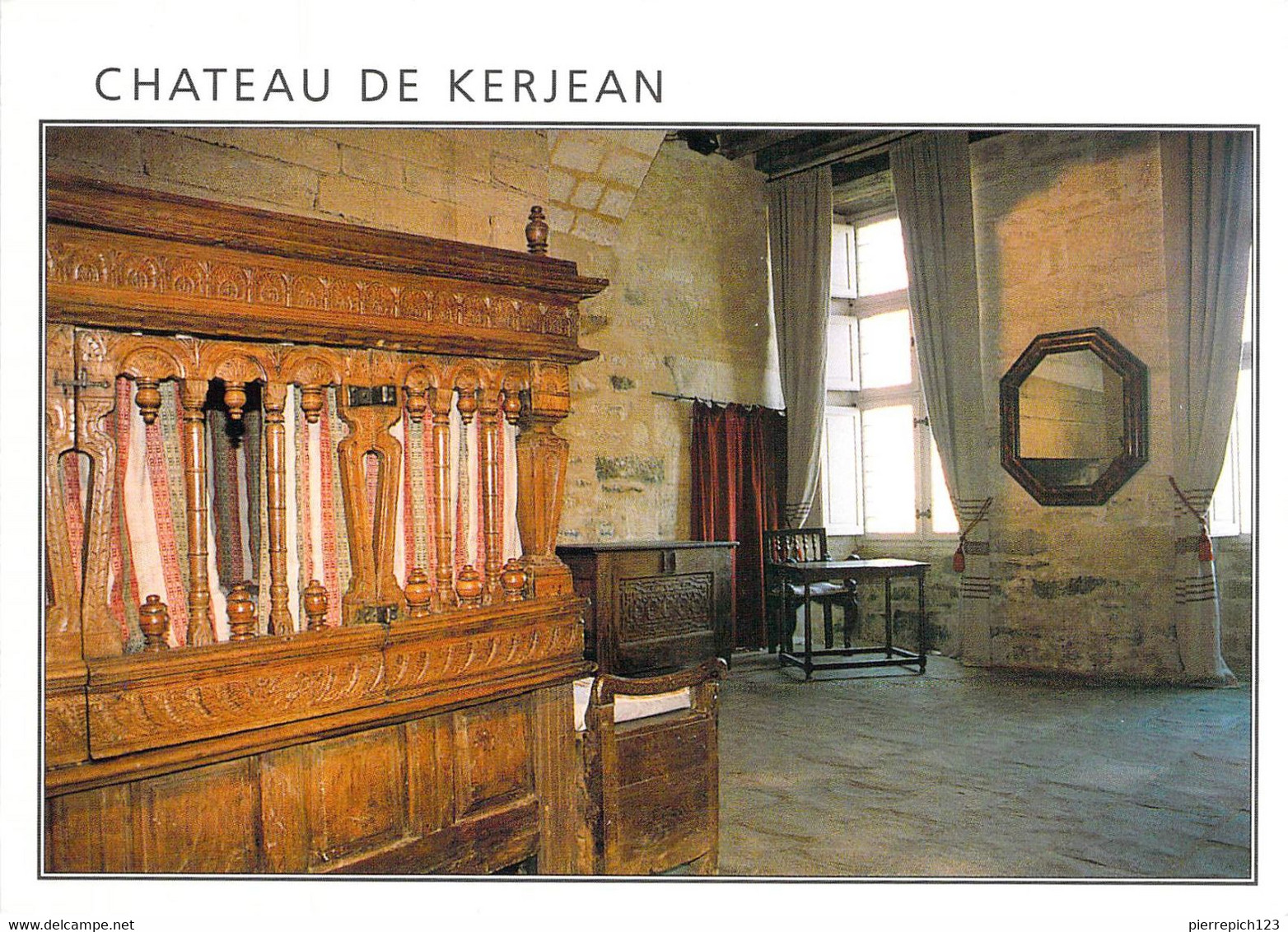 29 - Saint Vougay - Le Château De Kerjean (XVIe Siècle) - La Chambre Beige - Saint-Vougay