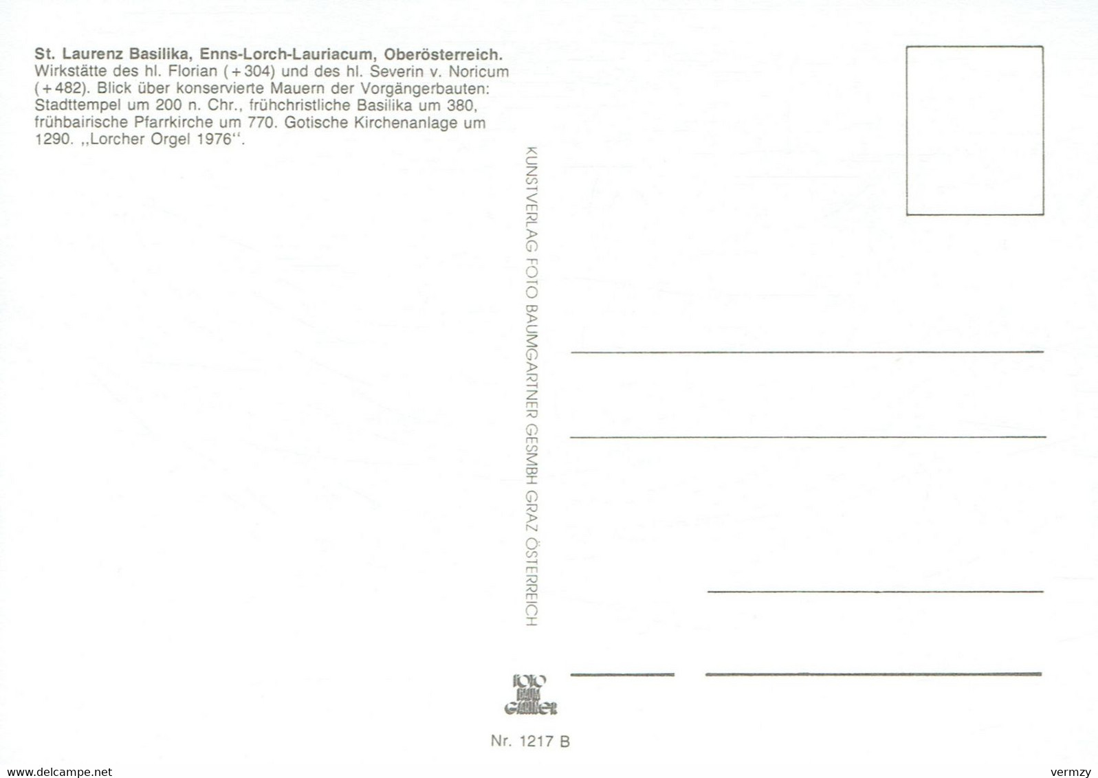 ENNS-LORCH-LAURIACUM : St. Laurenz Basilika - Enns