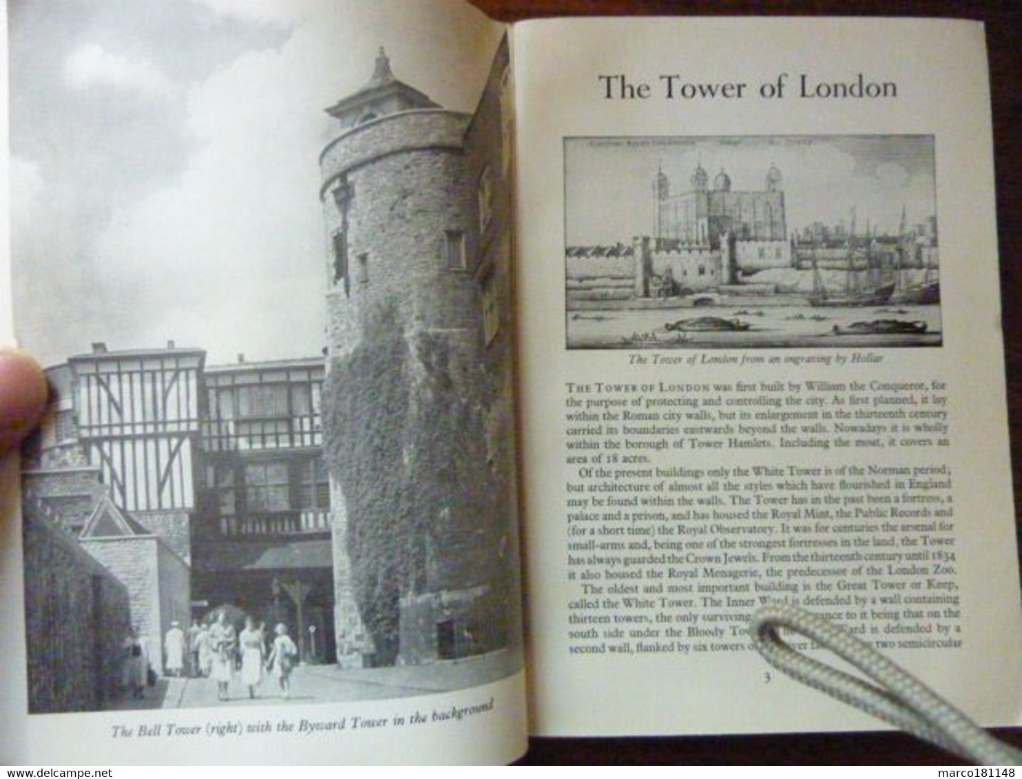 The TOWER OF LONDON - Ministry Of Public Building And Works Official Guide - Europe