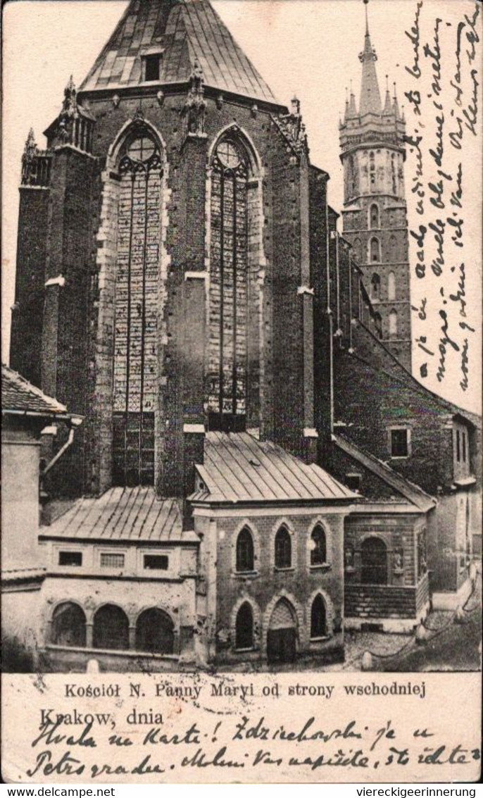 ! Alte Ansichtskarte 1904, Krakau, Krakow, Polen - Polen