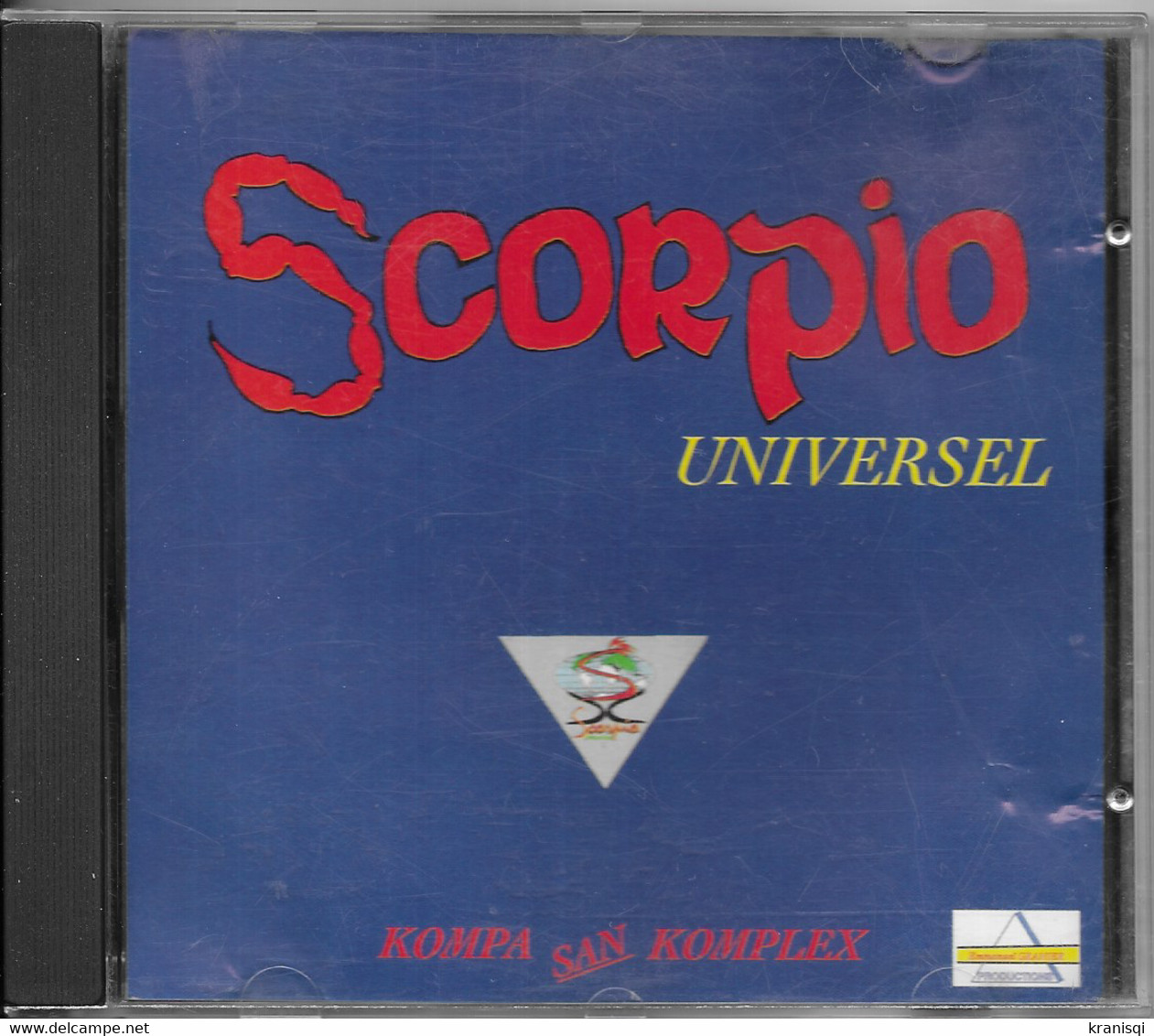 CD ,  SCORPIO UNIVERSEL 1993 - Soul - R&B