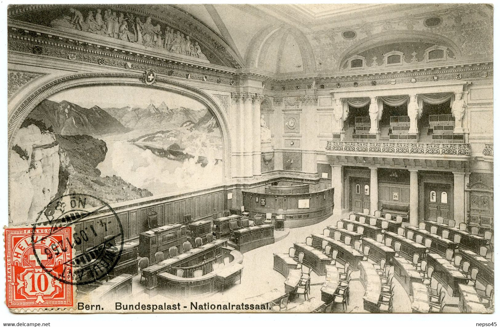 Berne.Palais Fédéral Siège Du Conseil Fédéral Et De L'Assemblée Fédérale Suisse. - Non Classés