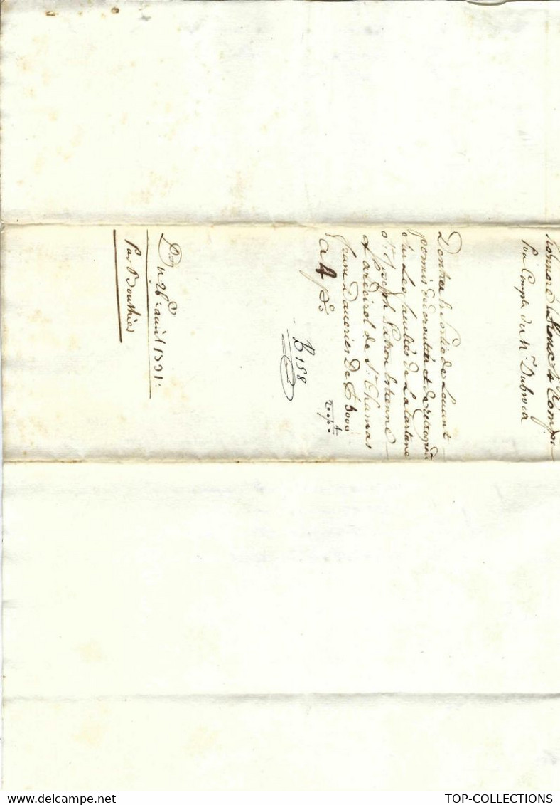 1731 NEGOCE NAVIGATION POLICE ASSURANCES MARITIMES Avec Sign. Marseille Roux Pour DuBroca Pour Echelles Du  Levant - Documents Historiques