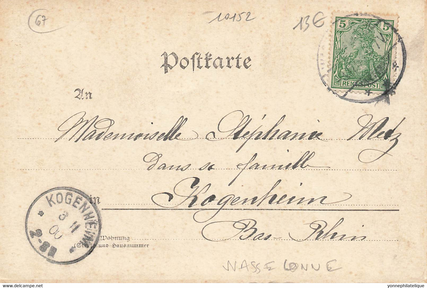 67 - BAS-RHIN - WASSELNHEIM - CPA MULTIVUES 1900 (10152) - Wasselonne