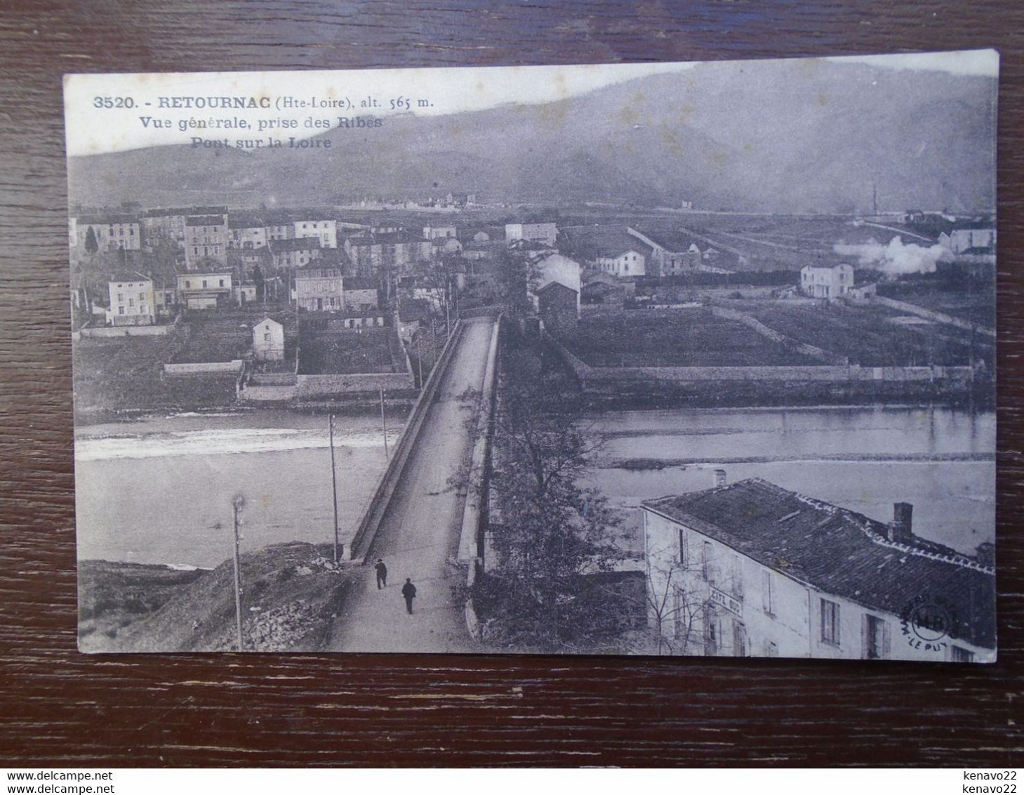 Retournac , Vue Générale , Prise Des Ribes , Pont Sur La Loire - Retournac