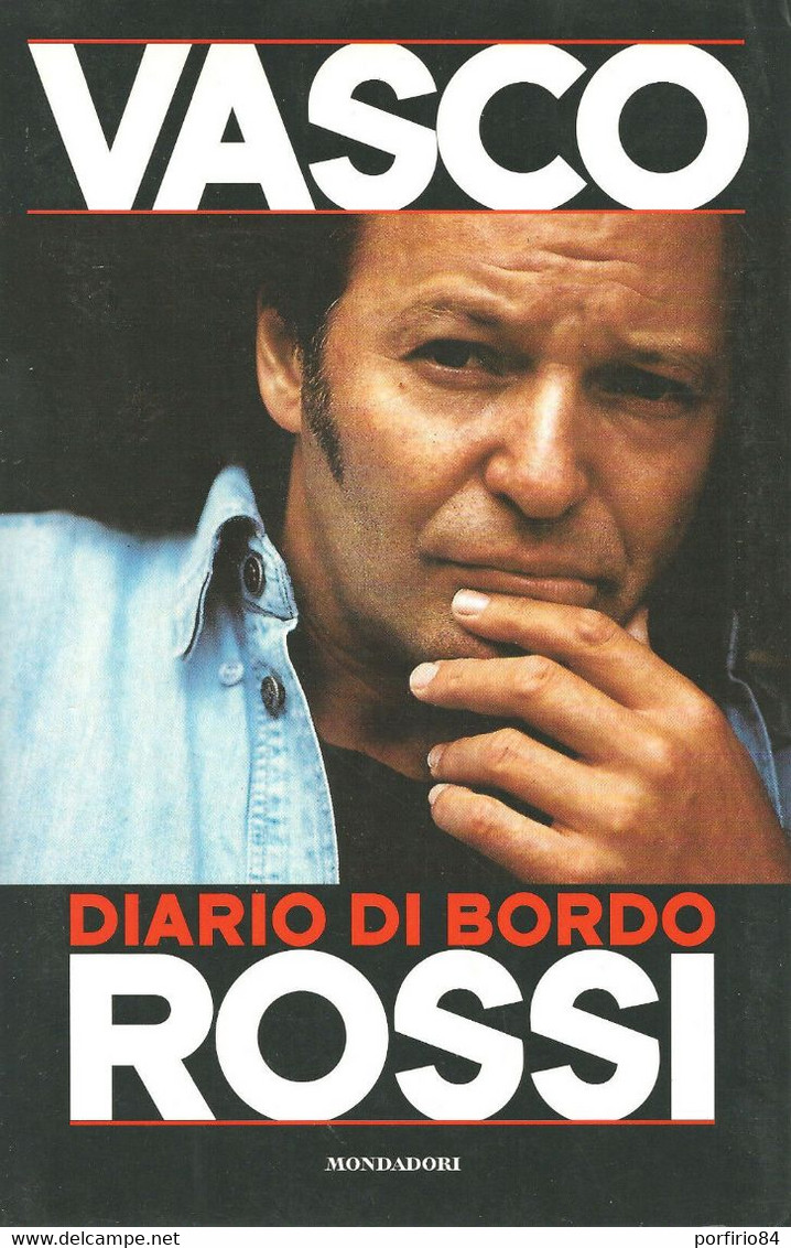 VASCO ROSSI DIARIO DI BORDO  MONDADORI 1996 - Cinema Y Música