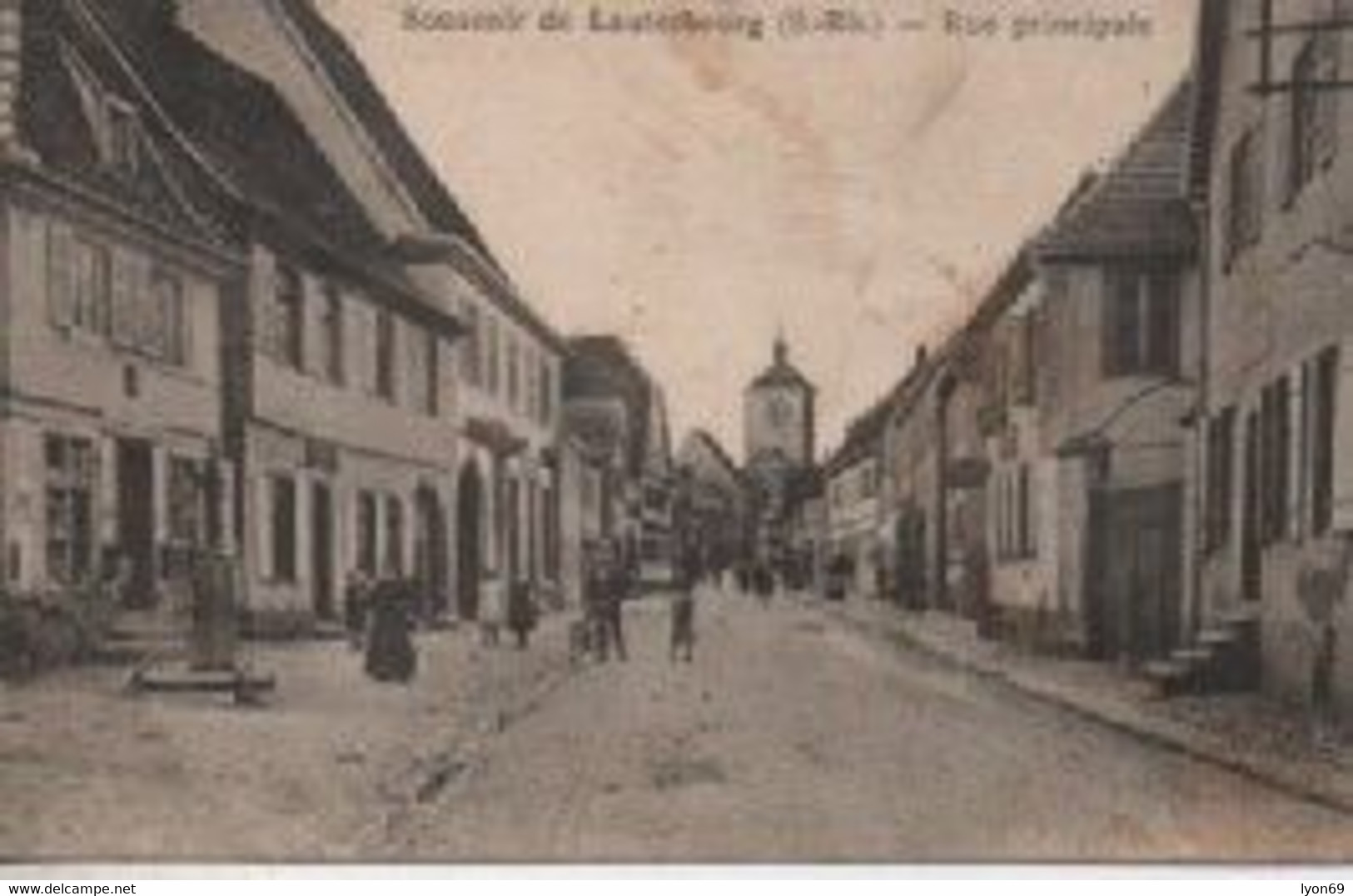 SOUVENIR DE LAUTERBOURG  RUE PRINCIPALE - Lauterbourg