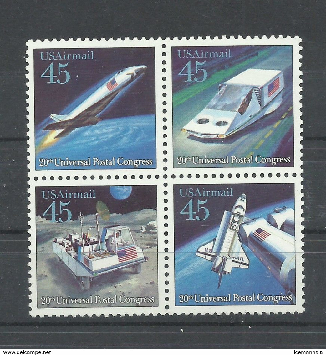 ESTADOS  UNIDOS   YVERT   AEREO  116/19   MNH  ** - 3b. 1961-... Nuevos