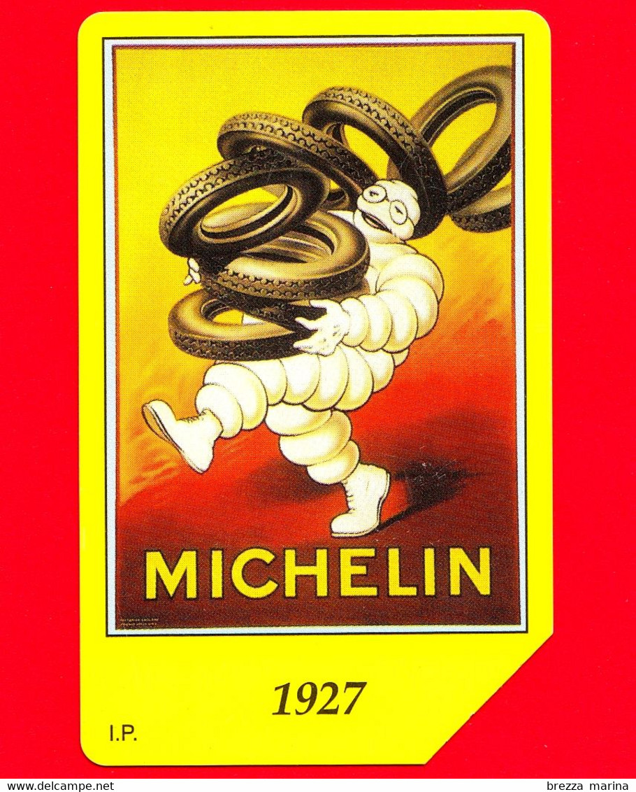 ITALIA - Scheda Telefonica - Telecom - Michelin - Bibendum 1927  - Golden 811 - C&C 2862 - 5.000 - 30.06.00 - Man - Öff. Diverse TK