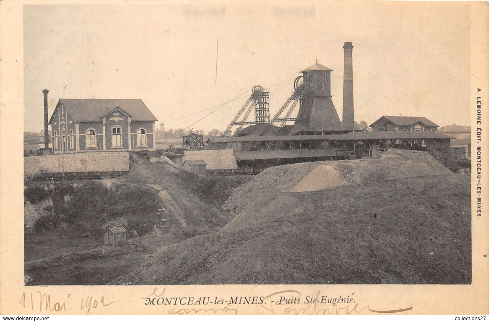 71-MONTCEAU-LES-MINES- PUITS STE-EUGENIE - Montceau Les Mines