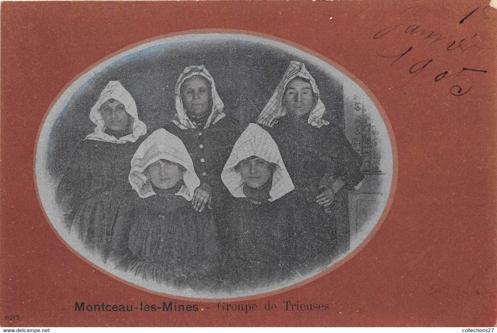 71-MONTCEAU-LES-MINES-GROUPE DE TRIEUSES - Montceau Les Mines