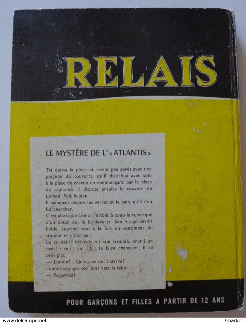 Paluel-Marmont, Fred Funken - Le Mystère De L'Atlantis / éd. Casterman, Coll. "Relais - Aventure" - 1961 - Casterman