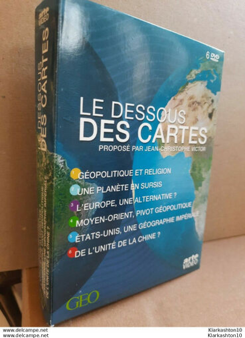 DVD - Arte Video : Le Dessous Des Cartes ( 6 Dvd's) - Dokumentarfilme