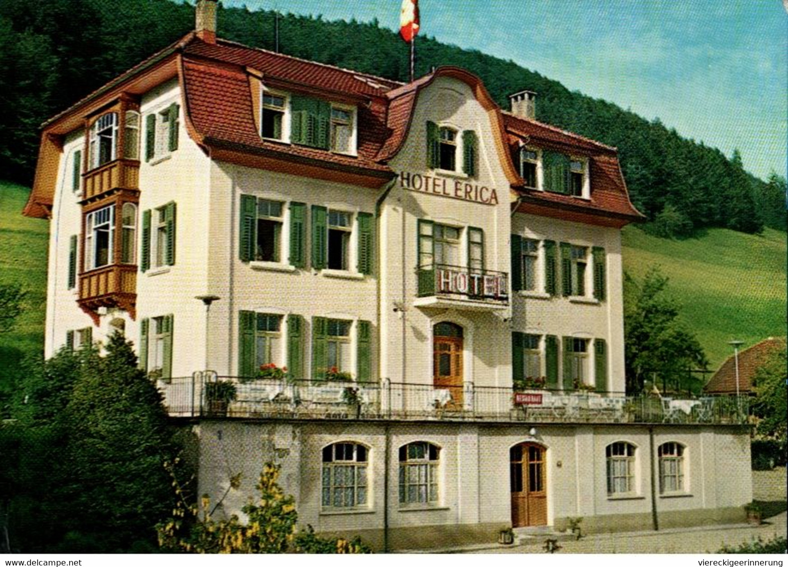 ! Moderne Ansichtskarte Langenbruck, Hotel Erica, Schweiz - Langenbruck