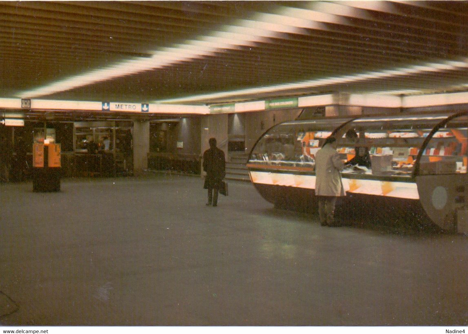 PK - Brussel Bruxelles - Metro , Gare Centrale - Transport Urbain Souterrain