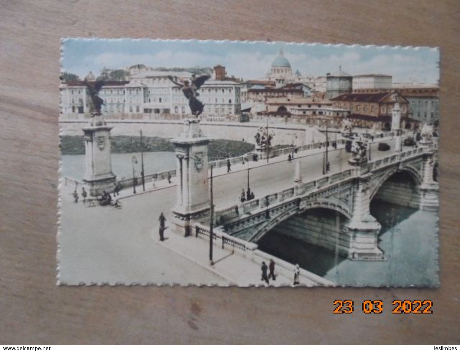 Roma. Ponte Vittorio Emanuele II. Cecami - Pontes