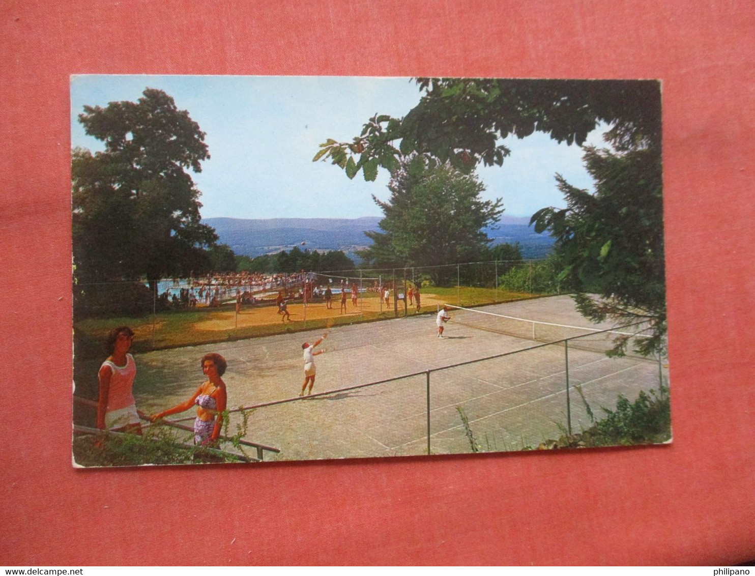 Tennis Court Ukrainian National Association. Kerhonkson  New York  Ref 5535 - Adirondack