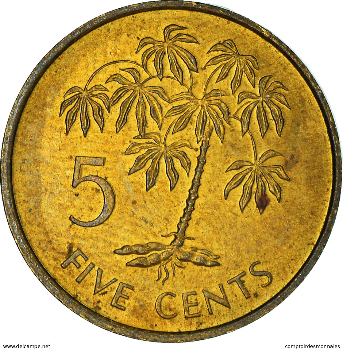 Monnaie, Seychelles, 5 Cents, 1982 - Seychelles