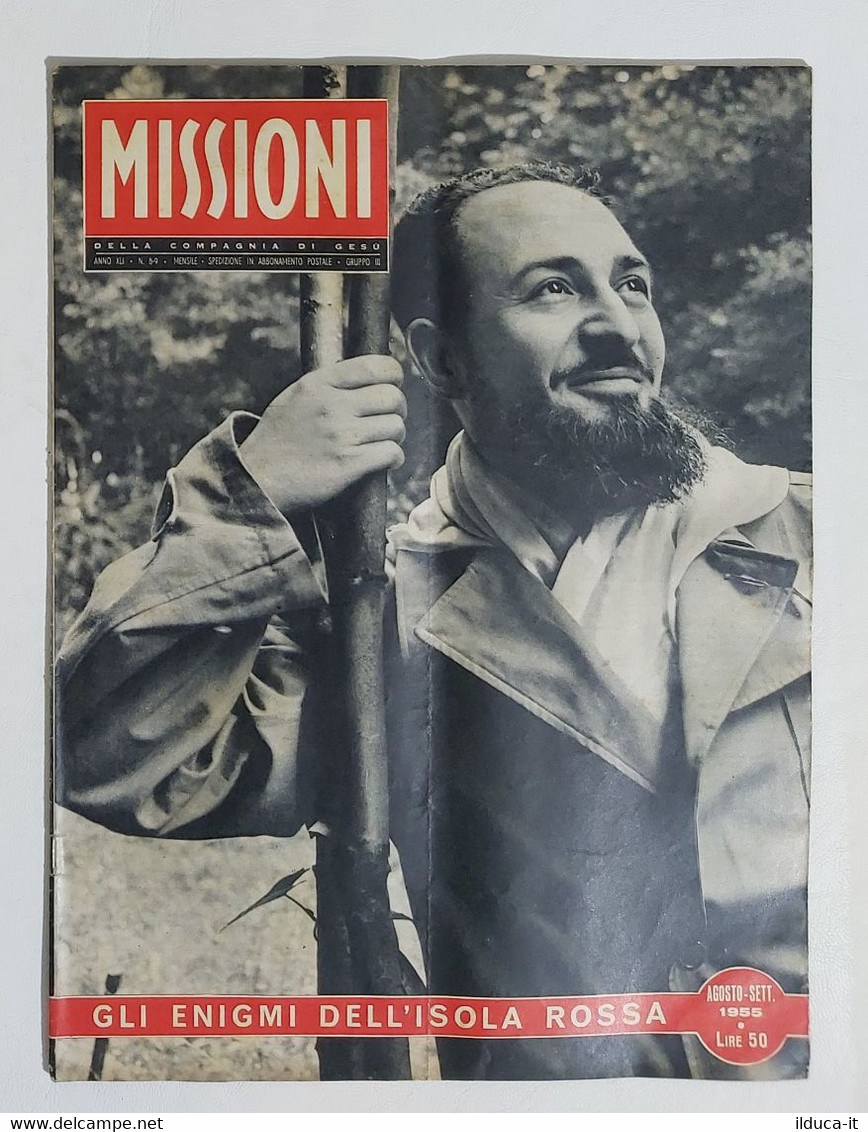 11942 Missioni Della Compagnia Di Gesù - A.XLI Nr 8/9 1955 - Madagascar - Godsdienst