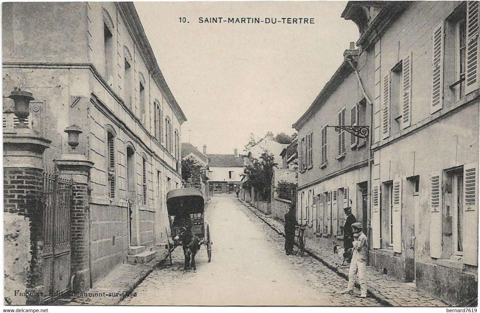 89  Saint  Martin Du Tertre  - Environs De Sens -  Une Rue - Saint Martin Du Tertre